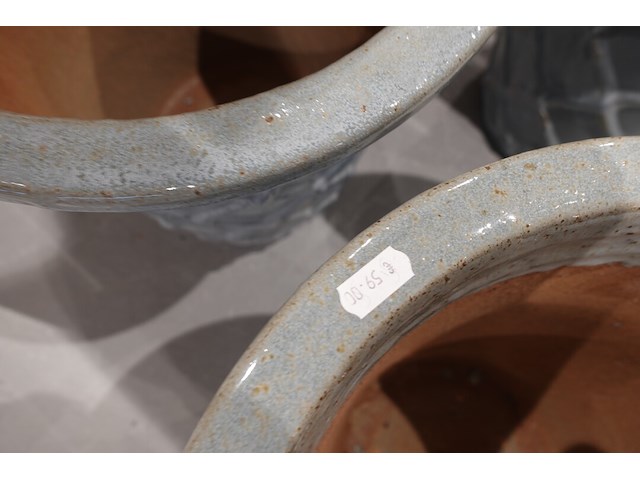 3x vorstvrije terracotta bloempot - afbeelding 4 van  4