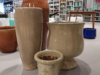3x vorstvrije terracotta bloempot - afbeelding 1 van  7