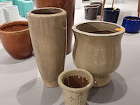 3x vorstvrije terracotta bloempot - afbeelding 2 van  7