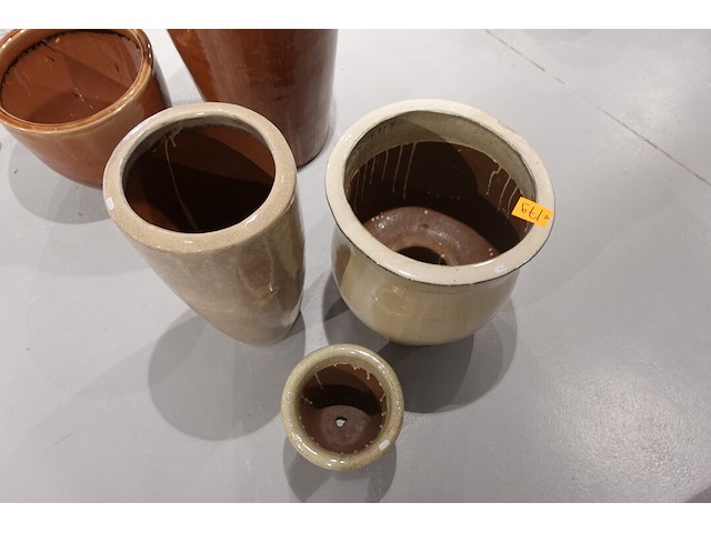3x vorstvrije terracotta bloempot - afbeelding 3 van  7
