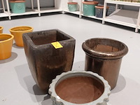 3x vorstvrije terracotta bloempot - afbeelding 2 van  6