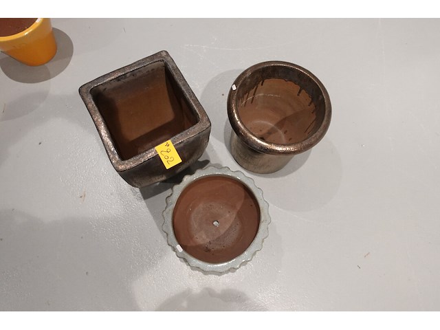3x vorstvrije terracotta bloempot - afbeelding 3 van  6