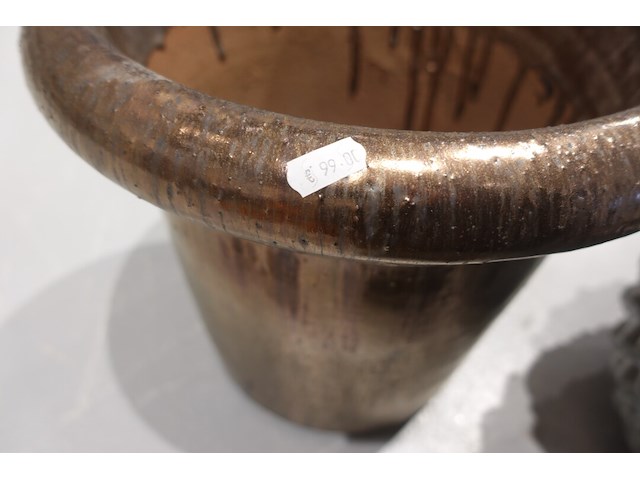 3x vorstvrije terracotta bloempot - afbeelding 5 van  6