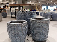 3x vorstvrije terracotta bloempot - afbeelding 1 van  5