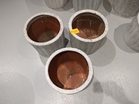 3x vorstvrije terracotta bloempot - afbeelding 3 van  3