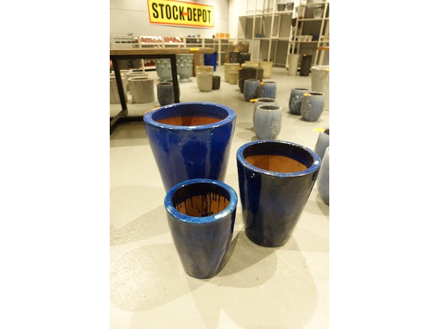 3x vorstvrije terracotta bloempot - afbeelding 2 van  6