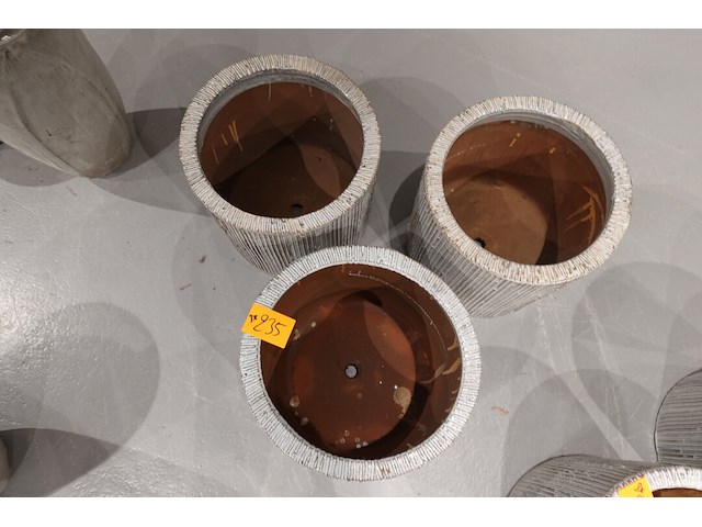 3x vorstvrije terracotta bloempot - afbeelding 3 van  3