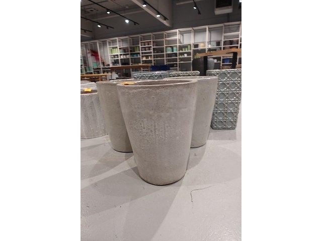 3x vorstvrije terracotta bloempot - afbeelding 1 van  4