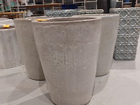 3x vorstvrije terracotta bloempot - afbeelding 1 van  4