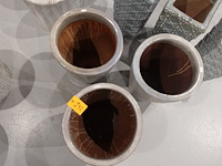 3x vorstvrije terracotta bloempot - afbeelding 3 van  4