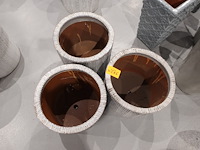 3x vorstvrije terracotta bloempot - afbeelding 3 van  3
