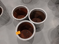 3x vorstvrije terracotta bloempot - afbeelding 3 van  3