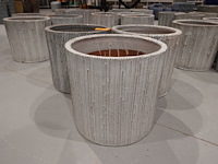 3x vorstvrije terracotta bloempot - afbeelding 1 van  4