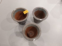3x vorstvrije terracotta bloempot - afbeelding 3 van  4