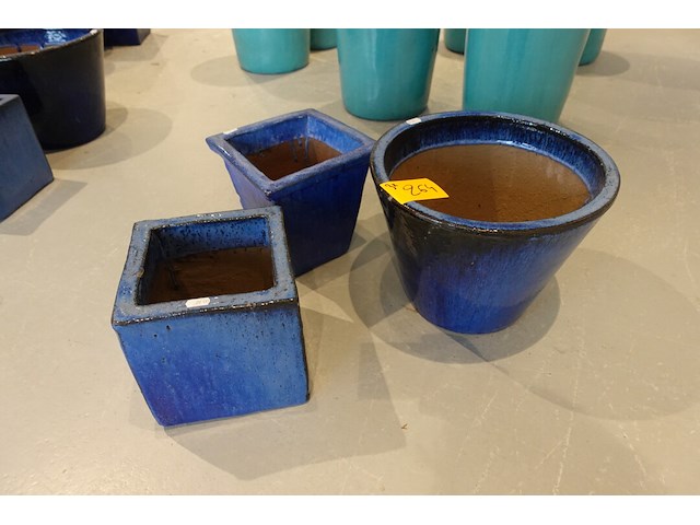 3x vorstvrije terracotta bloempot - afbeelding 2 van  6