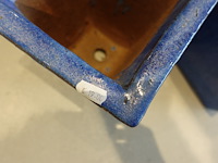 3x vorstvrije terracotta bloempot - afbeelding 4 van  6