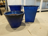 3x vorstvrije terracotta bloempot - afbeelding 1 van  5