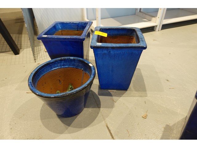 3x vorstvrije terracotta bloempot - afbeelding 2 van  5