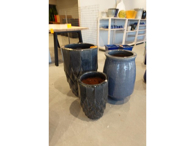 3x vorstvrije terracotta bloempot - afbeelding 2 van  6