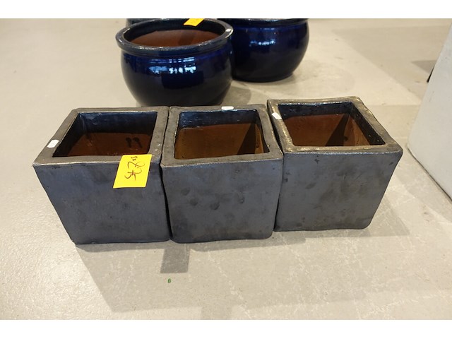3x vorstvrije terracotta bloempot - afbeelding 2 van  4