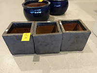 3x vorstvrije terracotta bloempot - afbeelding 2 van  4