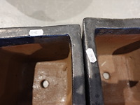 3x vorstvrije terracotta bloempot - afbeelding 4 van  4