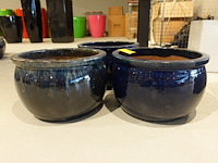 3x vorstvrije terracotta bloempot - afbeelding 1 van  5