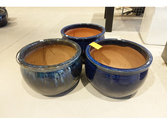 3x vorstvrije terracotta bloempot - afbeelding 2 van  5