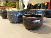 3x vorstvrije terracotta bloempot - afbeelding 1 van  6