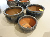 3x vorstvrije terracotta bloempot - afbeelding 2 van  5