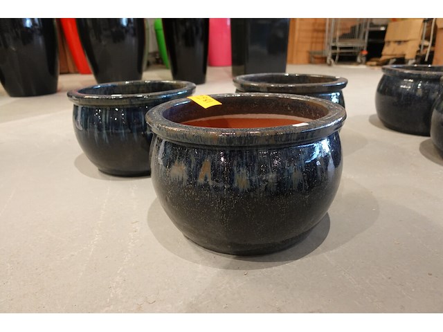 3x vorstvrije terracotta bloempot - afbeelding 1 van  4