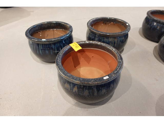 3x vorstvrije terracotta bloempot - afbeelding 2 van  4