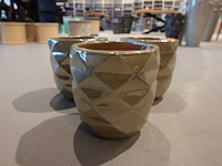 3x vorstvrije terracotta bloempot - afbeelding 1 van  4