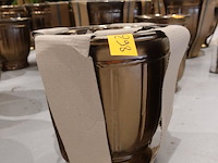 3x vorstvrije terracotta bloempot - afbeelding 1 van  3