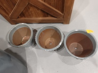 3x vorstvrije terracotta bloempot - afbeelding 3 van  5