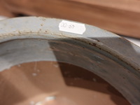 3x vorstvrije terracotta bloempot - afbeelding 4 van  5