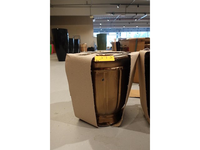 3x vorstvrije terracotta bloempot - afbeelding 1 van  2