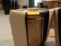 3x vorstvrije terracotta bloempot - afbeelding 1 van  2