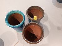 3x vorstvrije terracotta vaas - afbeelding 4 van  7