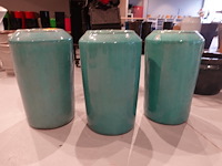 3x vorstvrije terracotta vaas - afbeelding 1 van  3