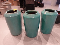 3x vorstvrije terracotta vaas - afbeelding 2 van  3