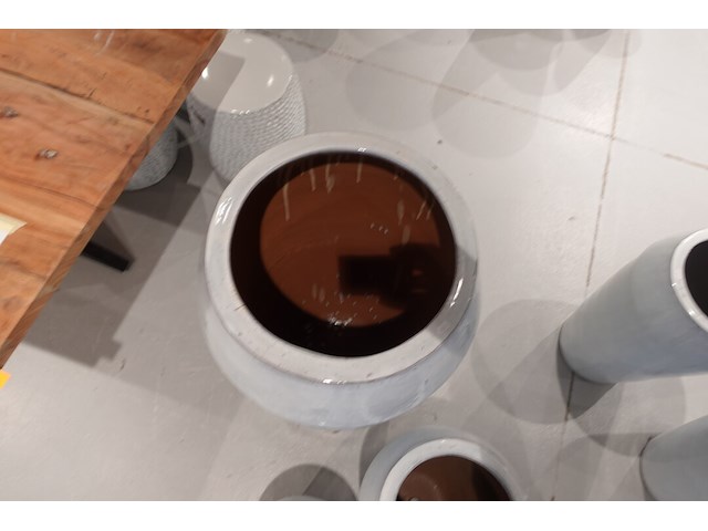 3x vorstvrije terracotta vaas - afbeelding 6 van  11