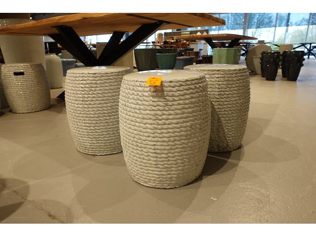 3x vorstvrije terracotta vaas - afbeelding 1 van  4