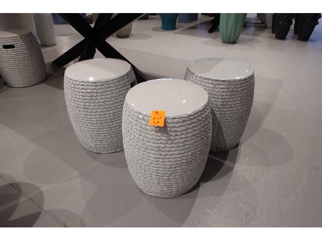 3x vorstvrije terracotta vaas - afbeelding 2 van  4