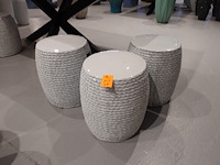 3x vorstvrije terracotta vaas - afbeelding 2 van  4