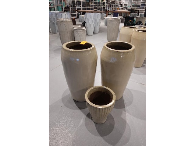 3x vorstvrije terracotta vaas - afbeelding 2 van  5