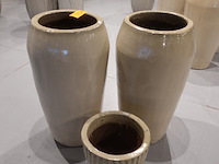 3x vorstvrije terracotta vaas - afbeelding 2 van  5