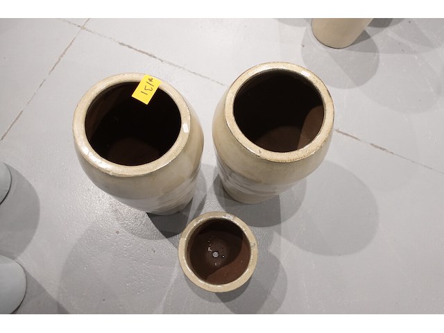 3x vorstvrije terracotta vaas - afbeelding 3 van  5