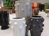 3x vorstvrije terracotta vaas - afbeelding 1 van  6