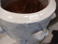 3x vorstvrije terracotta vaas - afbeelding 4 van  6